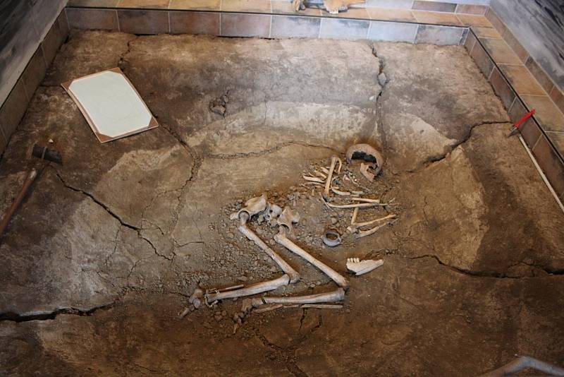 Archeologické muzeum v Ostrožské Lhotě.