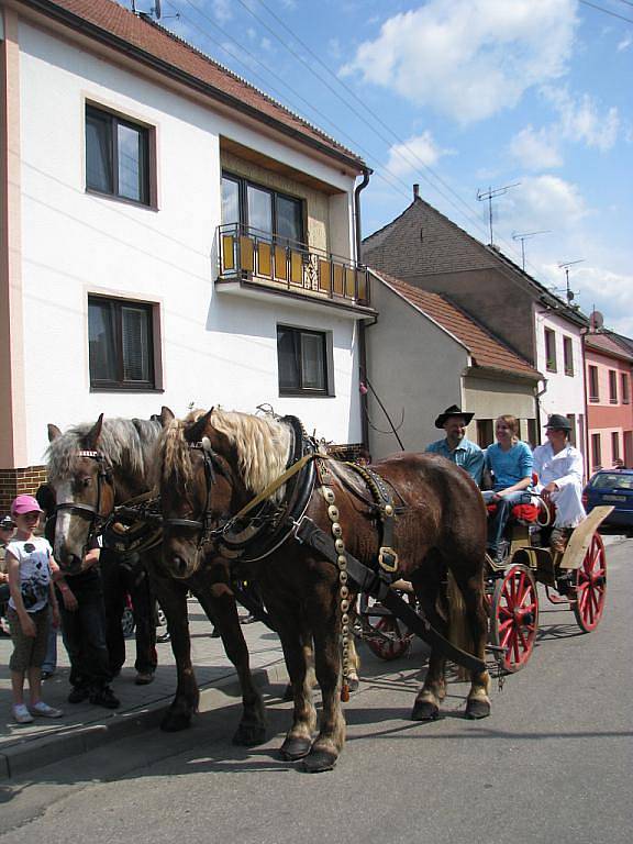 Hodové veselí v Dolním Němčí.