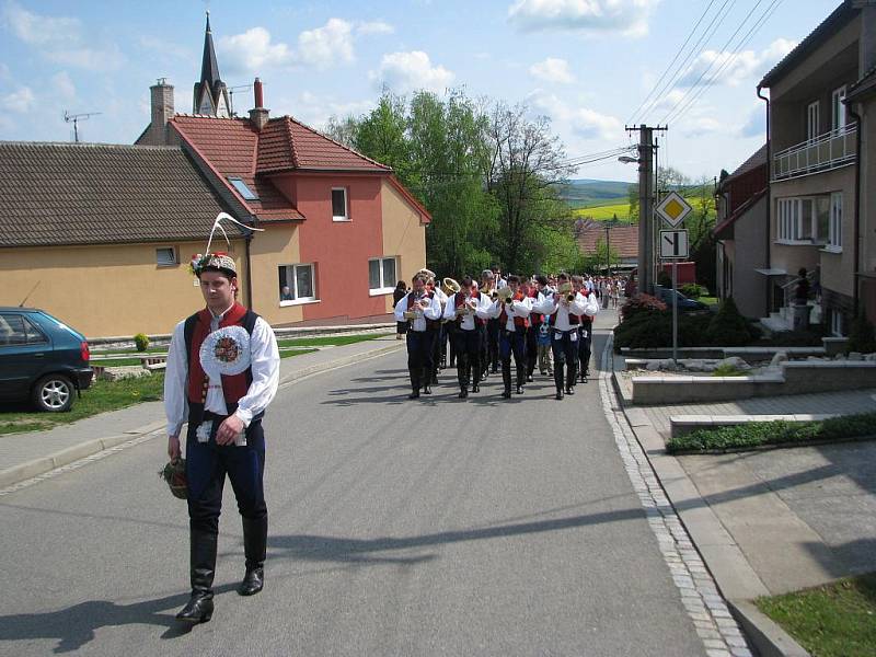 Hodové veselí v Dolním Němčí.