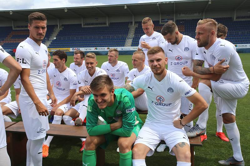 Fotografování fotbalistů 1.FC Slovácko před sezonou 2019/20