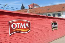 Areál podniku OTMA na konci července 2020, několik měsíců, před jeho uzavřením.