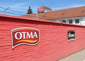 Areál podniku OTMA na konci července 2020, několik měsíců, před jeho uzavřením.