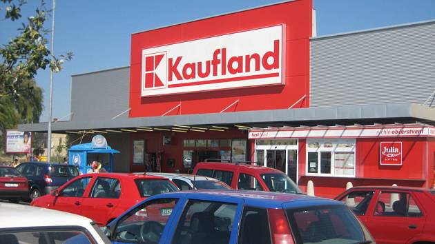 Supermarket Kaufland v Uherském Hradišti.