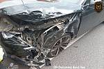 Nehoda dvou osobních automobilů v Ostrožské Nové Vsi na Uherskohradišťsku; neděle 27. srpna 2023