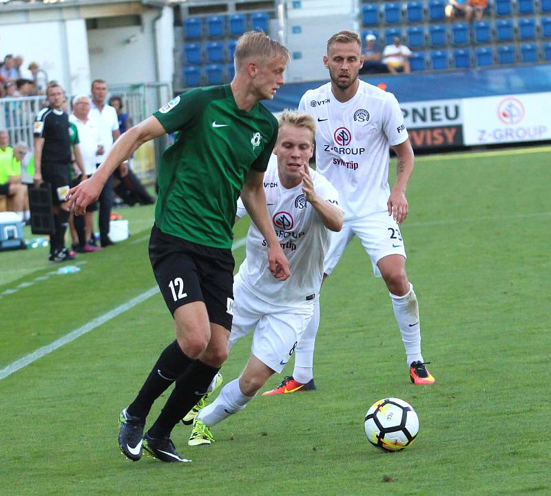 HET liga - 1. kolo: 1. FC Slovácko - FK Jablonec 1:1 (1:1)