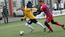 1. FC Slovácko - Senica 1:0 ( Slovácko ve žlutém).