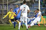 Uherské Hradiště Fotbal Synot liga 1. FC Slovácko - FC Baník Ostrava. 