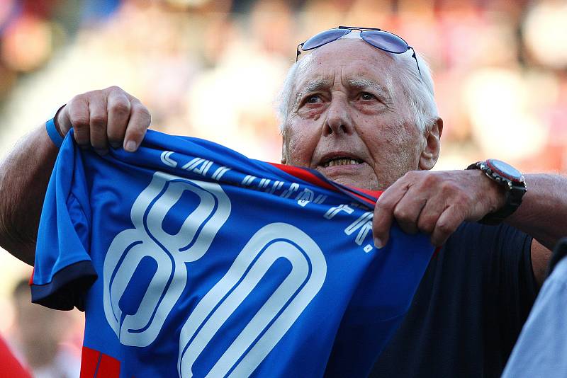 František Čaloun ex brankář FC Viktoria Plzeň 80 narozeniny výročí