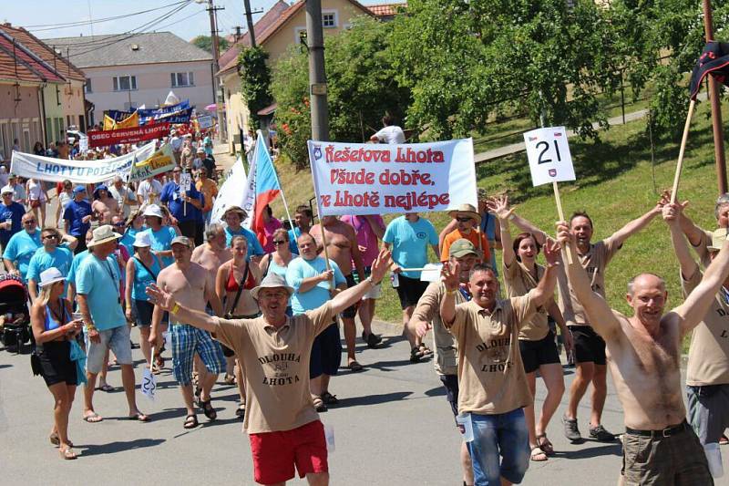 Sraz Lhot a Lehot v Ostrožské Lhotě