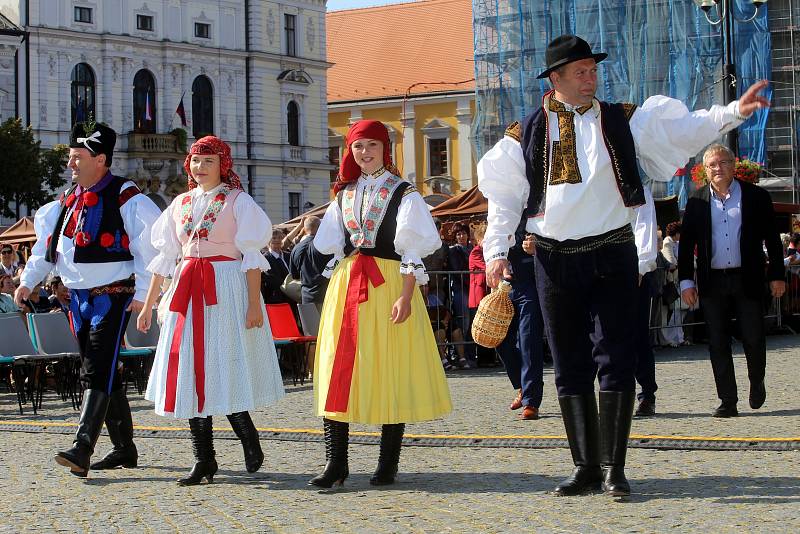 Slavnosti vína Uherské Hradiště 2017. Průvod