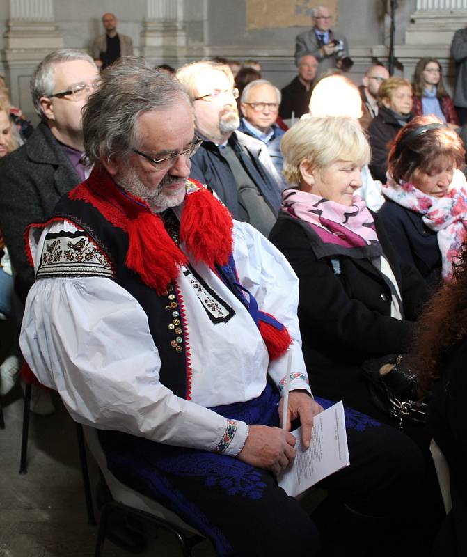 Bohoslužby v hradišťské věznici se účastnili čtyři duchovní, ministr a další stovka lidí. Jan Pijáček.