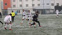 1. FC Slovácko - Třinec 2:2 (Slovácko ve tmavém). Michal Trávník