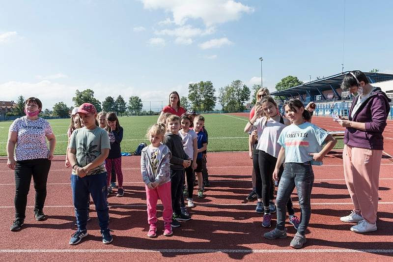 Akce "Spolu na startu" Českého atletického svazu.