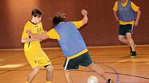 Futsalová Superfrankie liga: utkání nadtavbové části o 9.-15. místo mezi týmy NGBS a GFC.