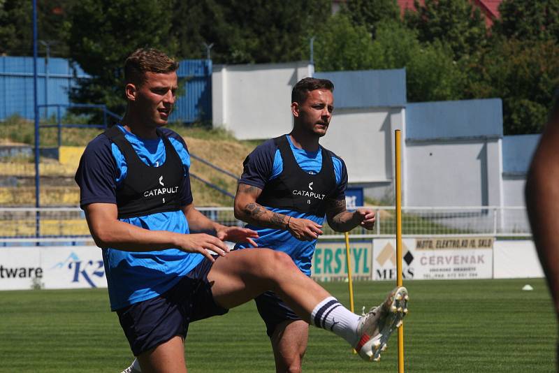 Fotbalisté Slovácka v pátek zahájili přípravu na novou sezonu.