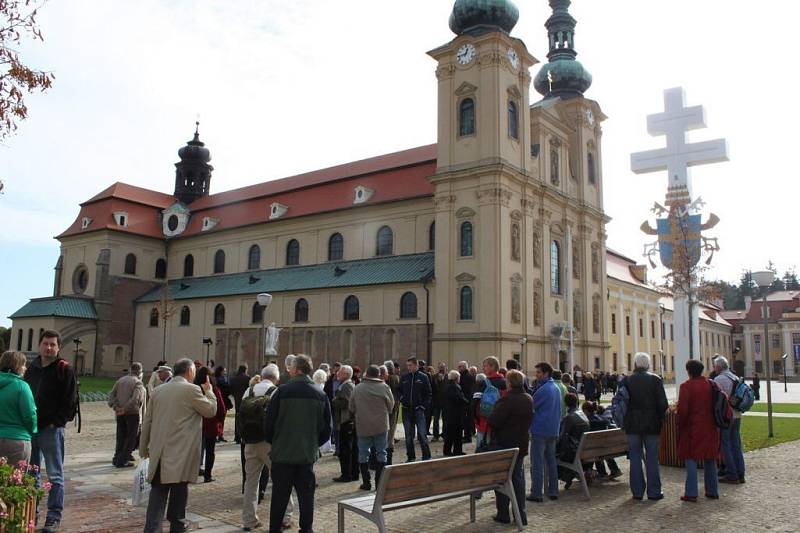 V Uherském Hradišti, Velehradě a v Huštěnovicích si v sobotu dali dostaveníčko Slovácké krúžky z Prahy, Brna a Bratislavy