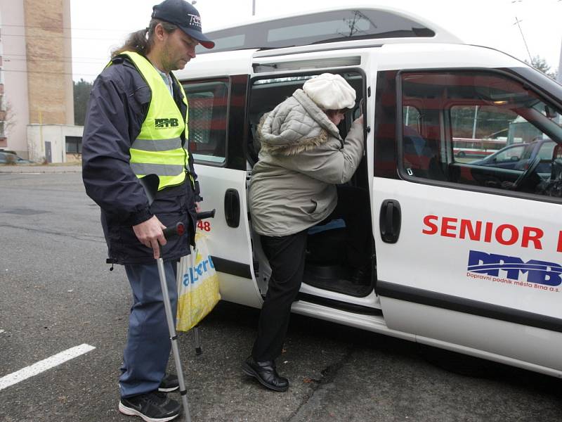 Senior taxi. Ilustrační foto.