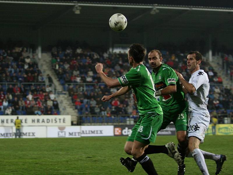 Fotbalový zápas 1. FC Slovácko - Jablonec skončil remízou.