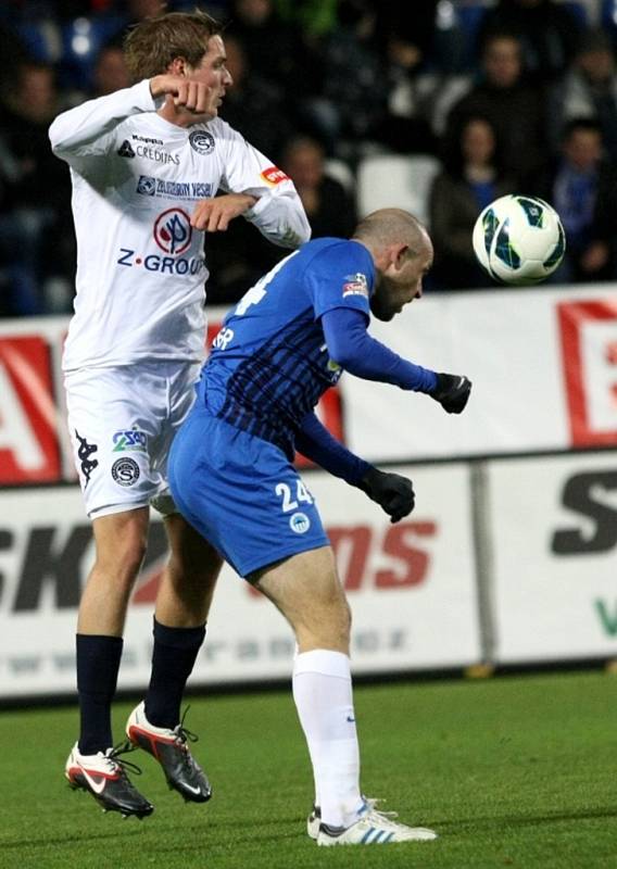 Mistrovské utkání ve fotbale muži l.Gambrinus ligy mezi FC Slovan Liberec a.s. a 1.FC Slovácko, a.s.