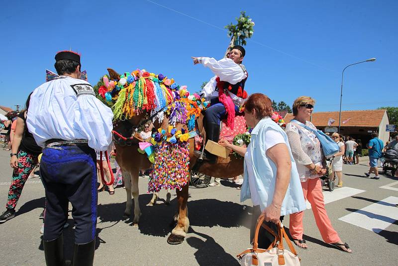 Jízda králů 2017 ve Vlčnově