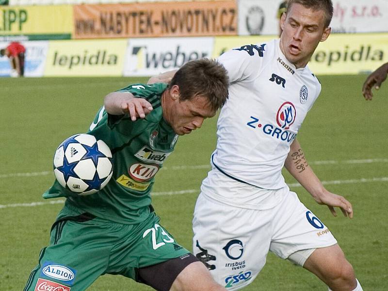 Z utkání Gambrinus ligy: Příbram – Slovácko (0:1), hraného 18. září 2010.