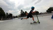 Skatepark v Uherském Hradišti slavnostně otevřeli v pátek 25. června 2021