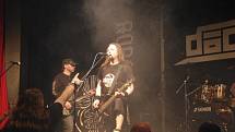 Na ROBfestu v Dolním Němčí vystoupila i místní rocková legenda, kapela Dagnes. Byl to její první koncert po dlouhých devíti letech.