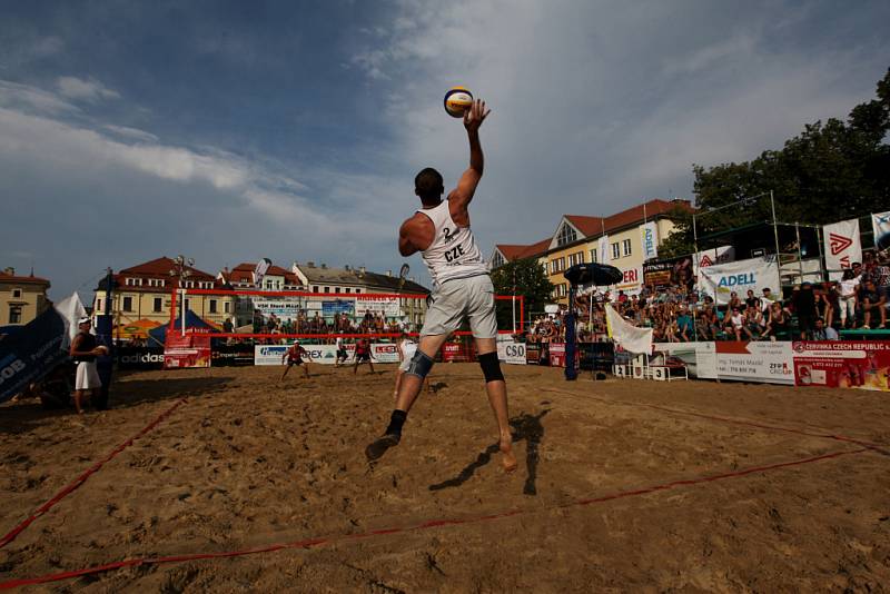 Beachvolejbalisté v Hradišti trénovali na olympiádu.