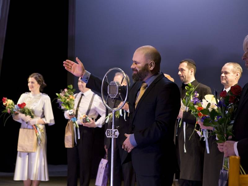 Premiéra inscenace Králova řeč ve Slováckém divadle. 