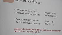 Modernizace spalovny nebezpečných odpadů v Uherskohradišťské nemocnici. Prezentace projektu. Podrobnosti a analýzy.