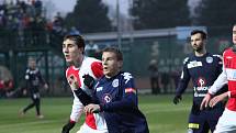 Přípravný zápas. 1. FC Slovácko - HS Kroměříž 7:1 (Slovácko v tmavém). 