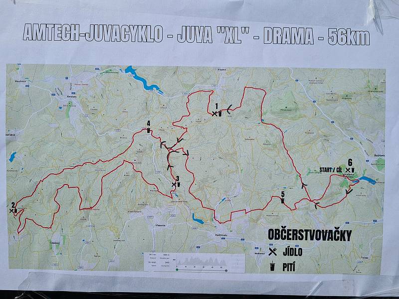V Buchlovicích se uskutečnil třetí ročník závodu MTB Maraton Amtech – Juvacyklo 2021.