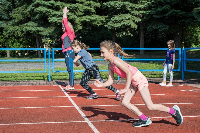 Akce "Spolu na startu" Českého atletického svazu.