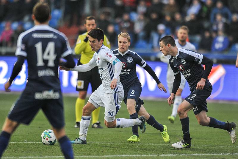 FC Baník Ostrava proti 1. FC Slovácko