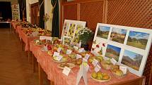 Výstava ovoce a zeleniny v uherskohradišťské Redutě.