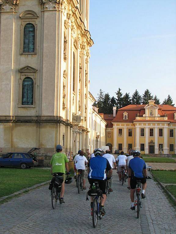 Cyklisté dorazili v sobotu vpodvečer na Velehrad