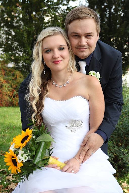 Soutěžní svatební pár číslo 54 - Monika a Jan Šenkovi, Šumperk   