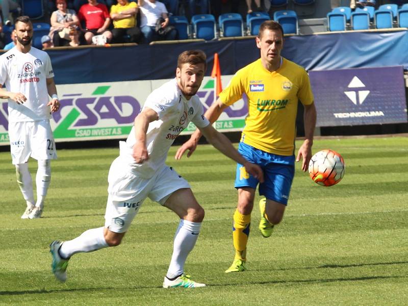 Synot Liga, 1. FC Slovácko - FC Fastav Zlín. Marek Havlík a Róbert Matějov.