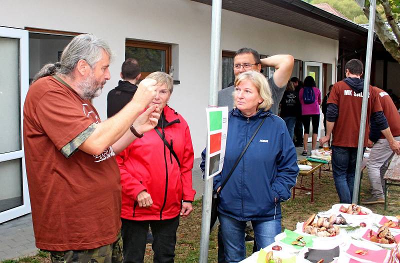 HOUBOVÁ EXPOZICE. Na 13. výstavě hub na Salaši byly k vidění velmi chutné exempláře, ale i houby, které se dají jíst jen jednou.