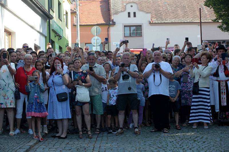 Jízda králů 2022 v Hluku.