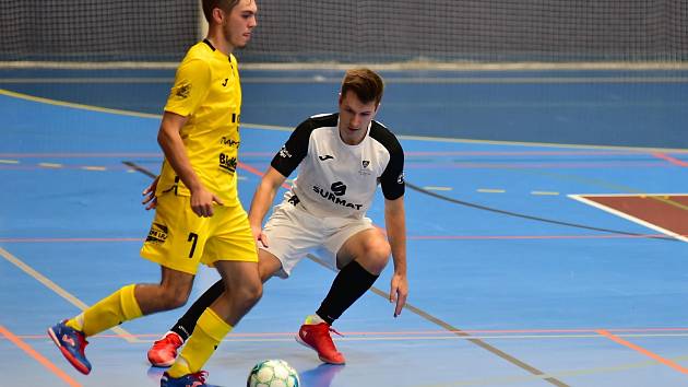 Stoper Kvasic Martin Lapčík hraje první futsalovou ligu za Olomouc. Foto: se svolením Martina Lapčíka