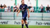 Fotbalové utkání Fortuna ligy mezi celky Bohemians Praha 1905 a 1. FC Slovácko 22. července v Praze. Vlastimil Daníček.