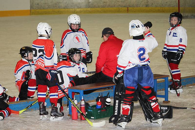 Velká radost ze hry byla vidět na všech malých hokejistech, kteří se v sobotu 18. listopadu zúčastnili v Uherském Hradišti turnaje 2. tříd. Domácím Hradišťanům se dařilo, s Brumovem a Uherským Ostrohem vyhráli všechny čtyři zápasy. (ms)