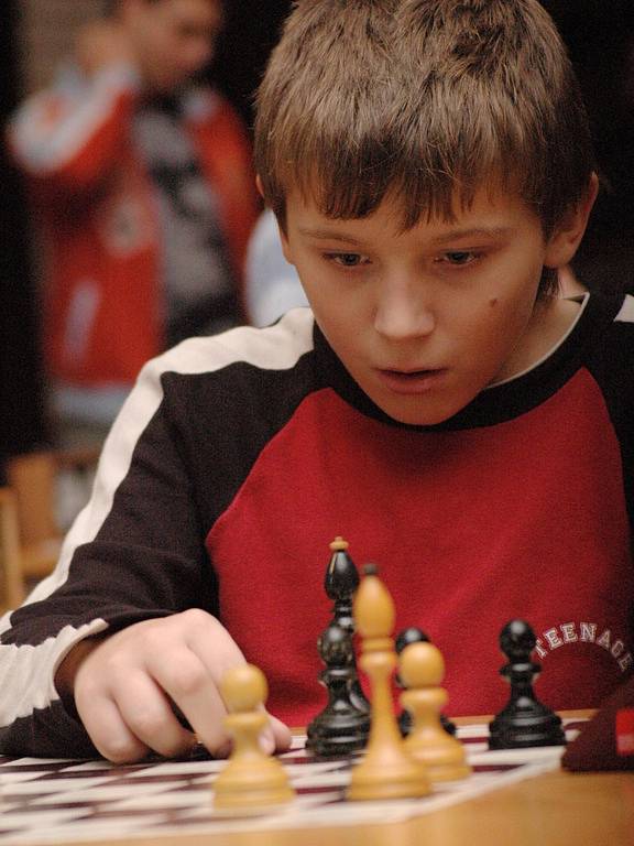 Krajský žákovský turnaj v šachu v Osvětimanech.
