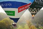 Hradišťští balonáři pokřtili největší hrokovzdušný bálón v České republice průletem nad Slováckem. 