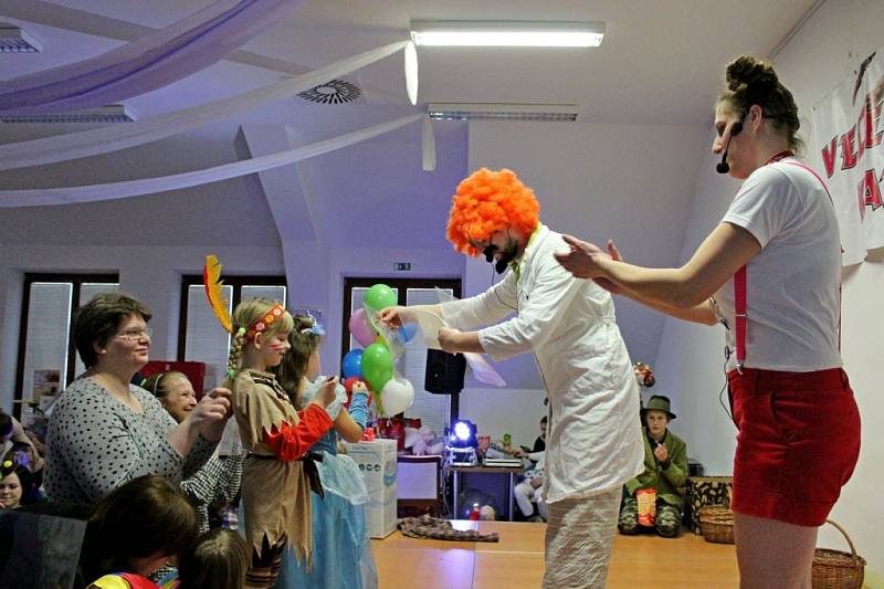 Dětská drobotina si užívala pohádkový karneval 