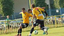 1. FC Slovácko - AS Trenčín 0:1. Přípravný zápas v Ratíškovicích. Tomáš Rada.