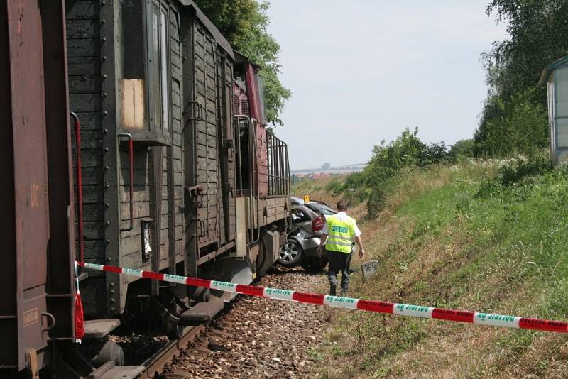 Smrtelná dopravní nehoda v Ostrožské Nové Vsi.