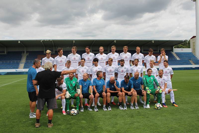 Fotbalisté 1.FC Slovácko absolvovali předsezonní tiskovou konferenci a oficiální fotografování.