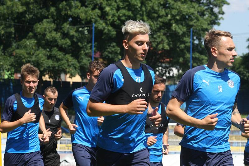 Fotbalisté Slovácka v pátek zahájili přípravu na novou sezonu.